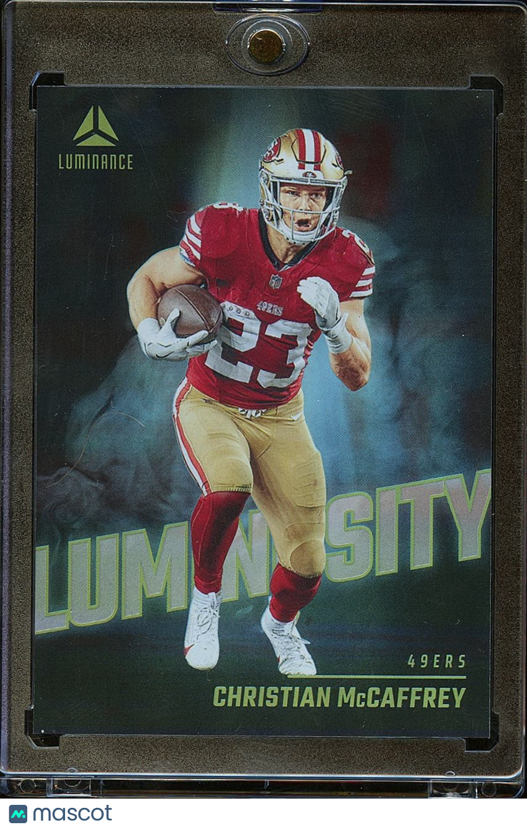 Christian Mccaffrey 2024 Luminance Luminosity SSP CASE HIT San Francisco 49ers