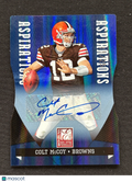 Colt Mccoy 2011 Elite Aspirations Auto Autograph Browns Texas Longhorns 11/25