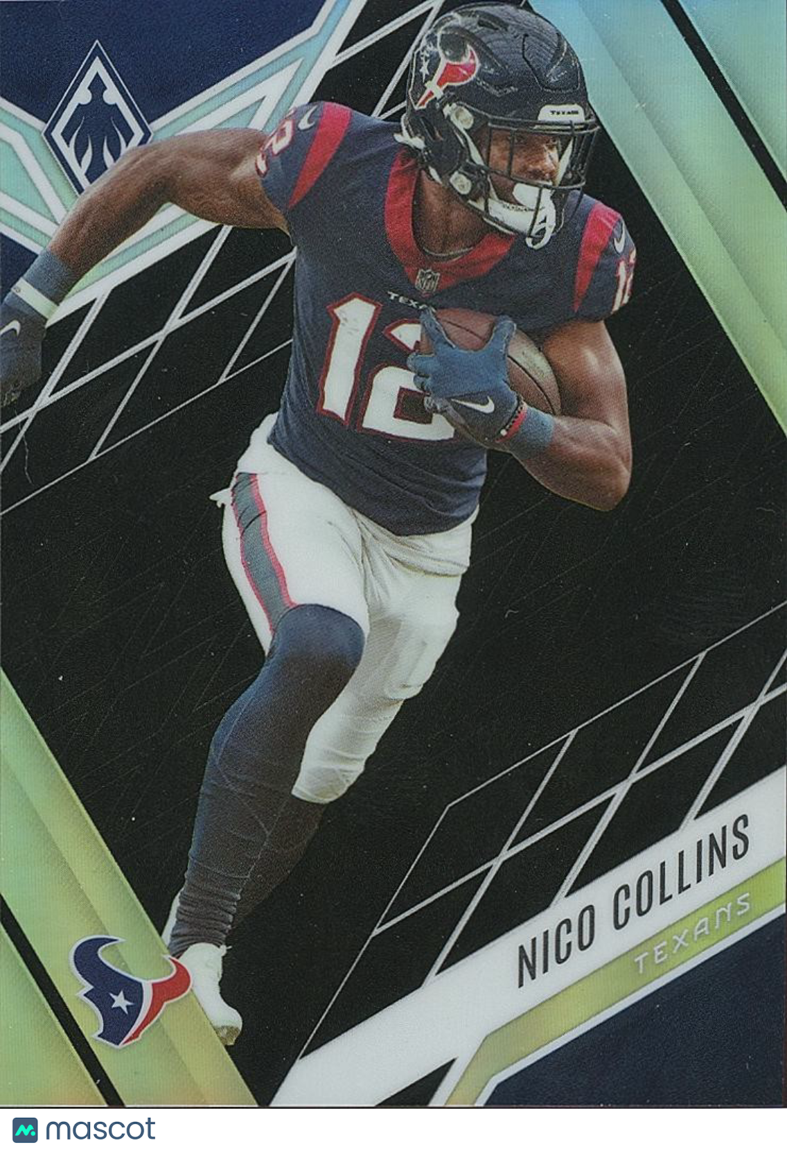 Nico Collins 2022 Phoenix BLACK Prizm SSP Houston Texans 2/10