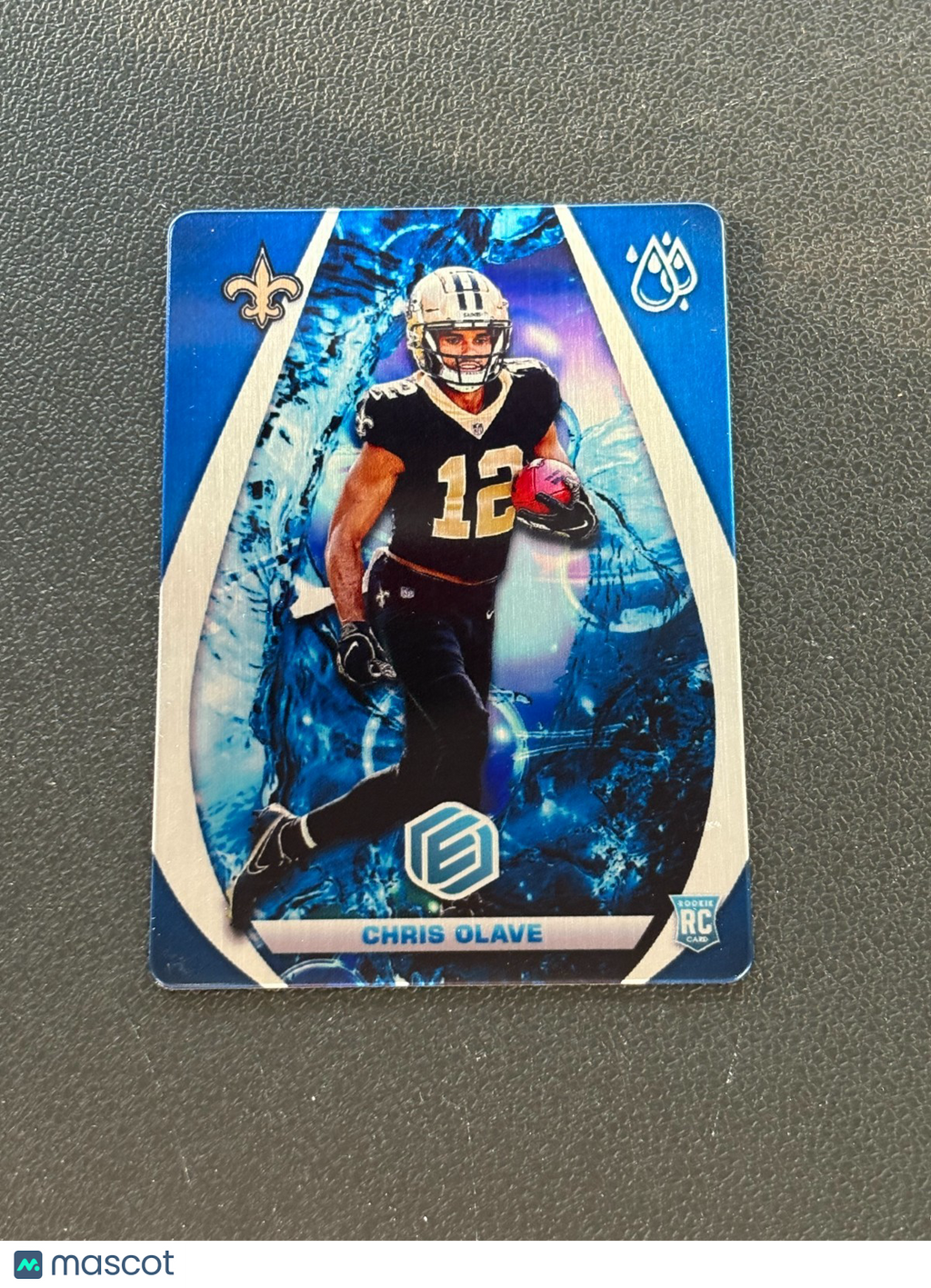 Chris Olave 2022 Elements Water SSP CASE HIT Rookie RC New Orleans Saints