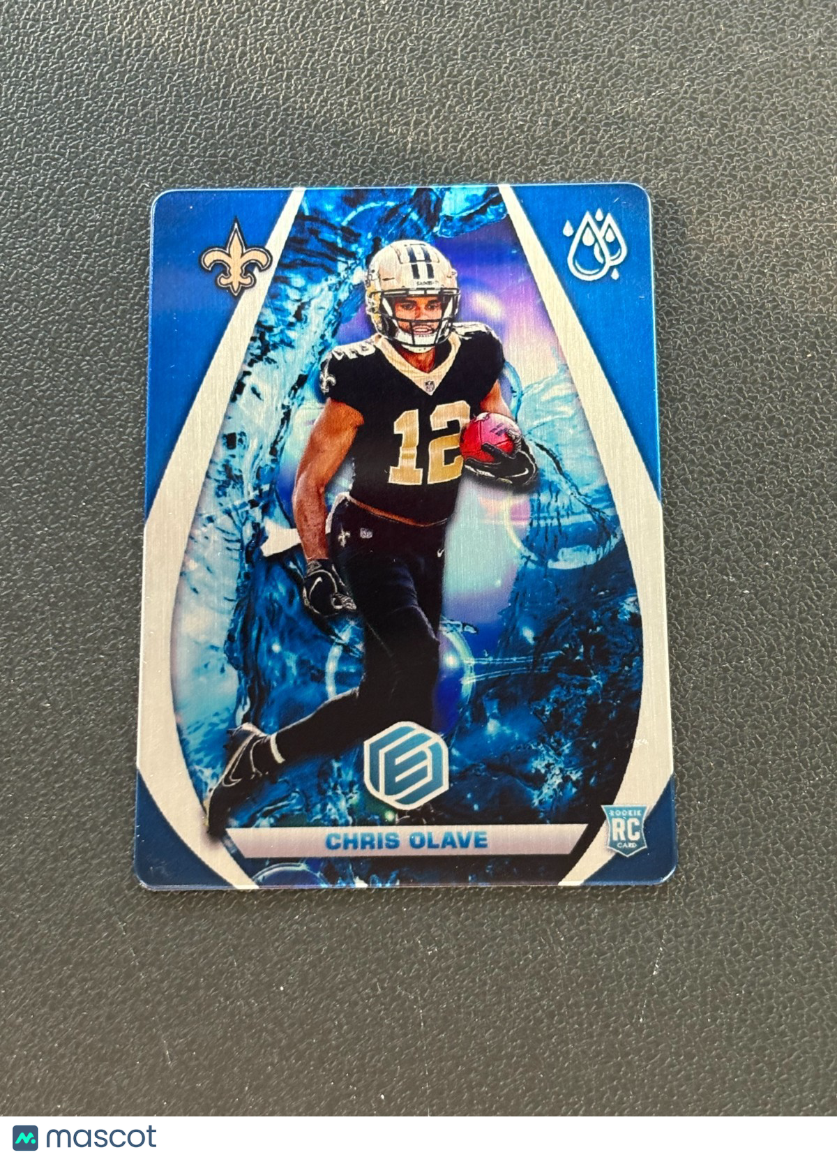 Chris Olave 2022 Elements Water SSP CASE HIT Rookie RC New Orleans Saints