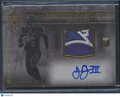 John Ross 2017 Majestic Auto Autograph LOGO Patch RC Washington Huskies 3/10