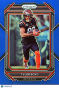 Tyler Boyd 2022 Prizm Retail Blue Prizm Shortprint SSP Cincinnati Bengals #60