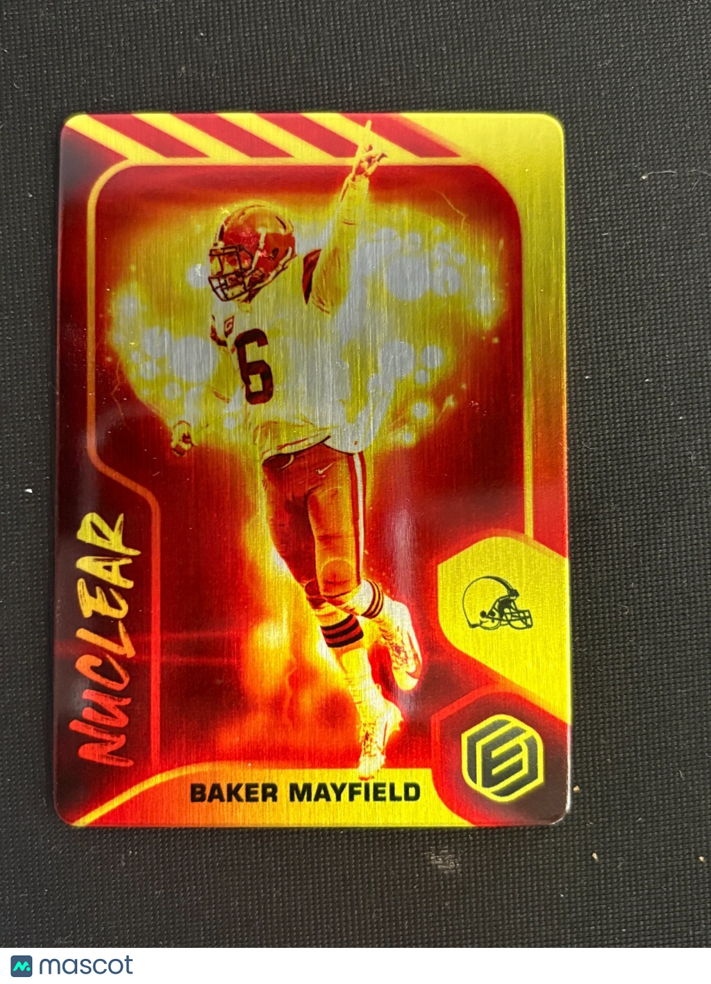 Baker Mayfield 2021 Elements Nuclear SSP CASE HIT Cleveland Browns Sooners