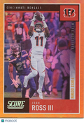 John Ross III 2020 Score First Down GOLD Zone SSP Cincinnati Bengals 1/10 #60