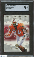 Sean Taylor 2004 Upper Deck Foundations GOLD RC Miami Hurricanes 23/100 SGC 9