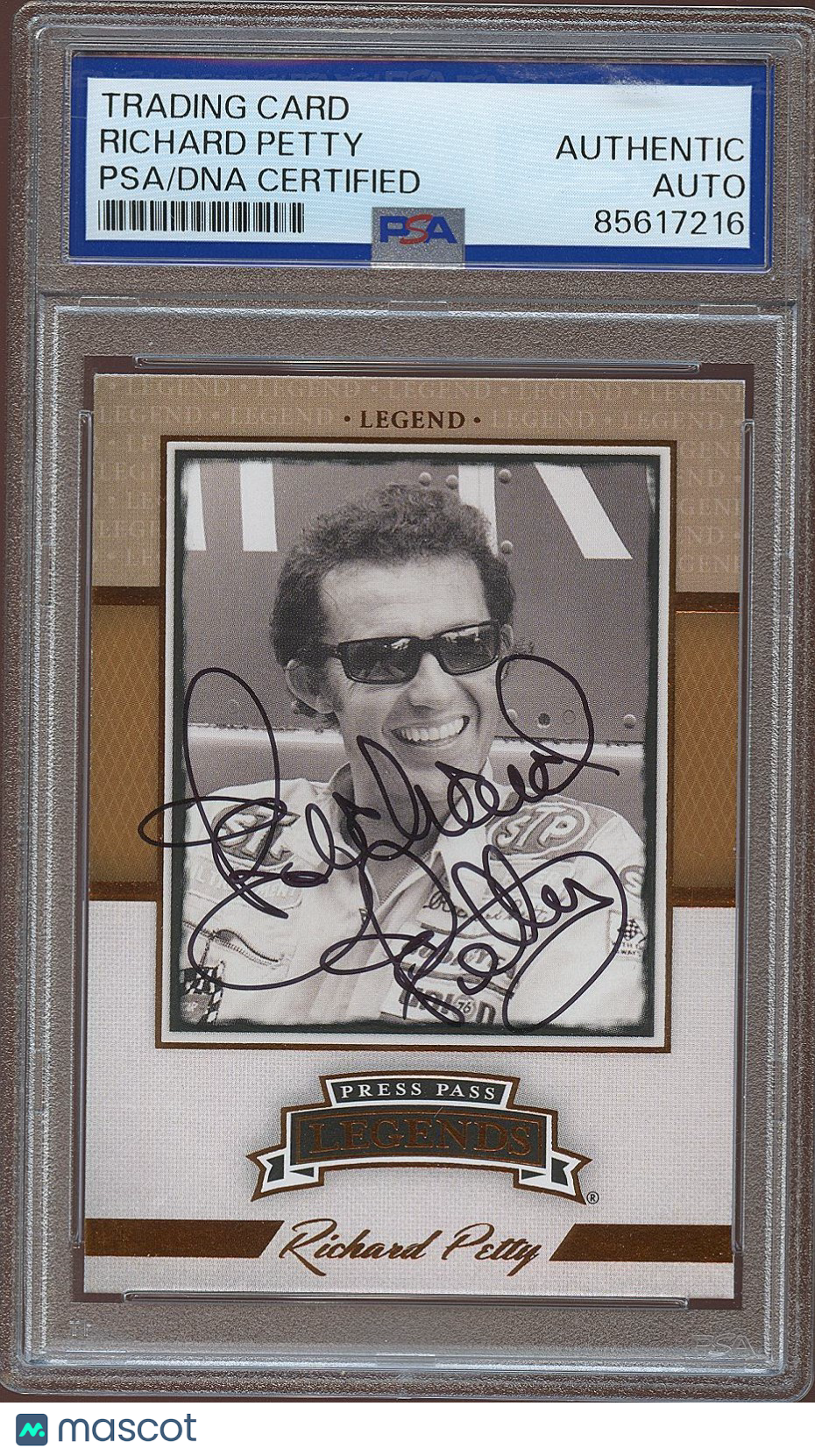 Richard Petty 2013 Press Pass Legends Auto Autograph NASCAR PSA Authentic
