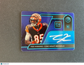 Tee Higgins 2020 Elements Cobalt Auto Autograph RC Cincinnati Bengals 21/27