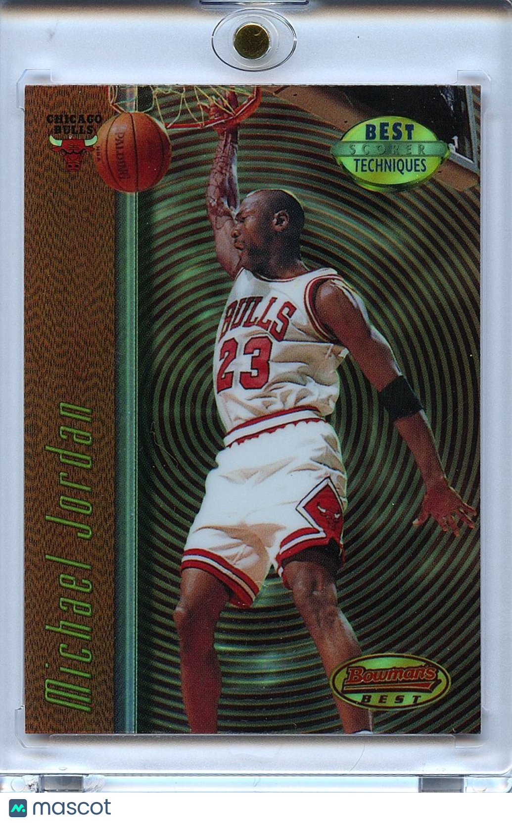 Michael Jordan 1998 Bowman's Best Performers REFRACTOR Chicago Bulls #T2