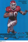 Bernard Pierce 2013 Fleer Metal BLUE Precious Metal Gems PMG Temple Ravens 27/50