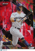 Sal Frelick 2024 Topps Finest RED Refractor Rookie RC Milwaukee Brewers #134 2/5