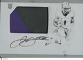 John Ross III 2017 National Treasures Auto Patch Printing Plate RC Huskies 1/1