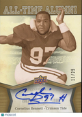 Cornelius Bennett 2012 Upper Deck GOLD Auto Autograph Alabama Crimson Tide 11/25