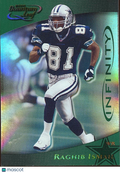 Raghib Ismail 2000 Quantum Leaf Infinity Green Dallas Cowboys 96/100 #71