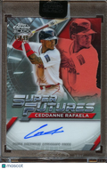 Ceddanne Rafaela 2025 Topps Chrome Black Auto Autograph Red Sox 45/99