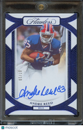 Andre Reed 2024 Flawless Sapphire On Card Auto Autograph Buffalo Bills 7/10