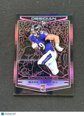 Mark Andrews 2018 Obsidian Pink Rookie RC Sooners Baltimore Ravens 6/75
