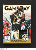 Devery Henderson 2012 Limited Game Used LOGO Patch New Orleans Saints