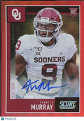 Kenneth Murray 2020 Score Red Zone Auto Autograph RC Oklahoma Sooners 11/20