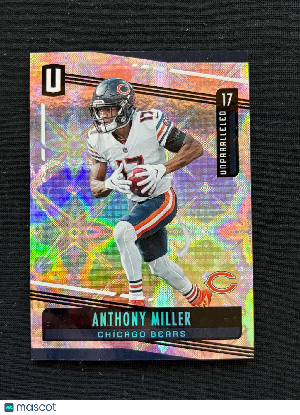 Anthony Miller 2019 Unparalleled GALACTIC CASE HIT SSP Chicago Bears Memphis