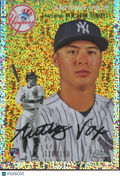 Anthony Volpe 2024 Topps Chrome Platinum Speckle Refractor RC NY Yankees 112/150