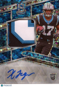 Xavier Legette 2024 Spectra Auto Autograph Patch RC Carolina Panthers 31/50