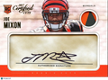 Joe Mixon 2017 Certified Cuts Auto Autograph Patch RC Cincinnati Bengals 47/299