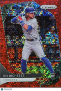 Bo Bichette 2020 Prizm Red Doughnut Circles RC Rookie Toronto Blue Jays 78/99