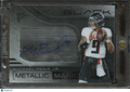 Michael Penix Jr. 2025 Panini Metallic Auto Autograph Atlanta Falcons 48/155
