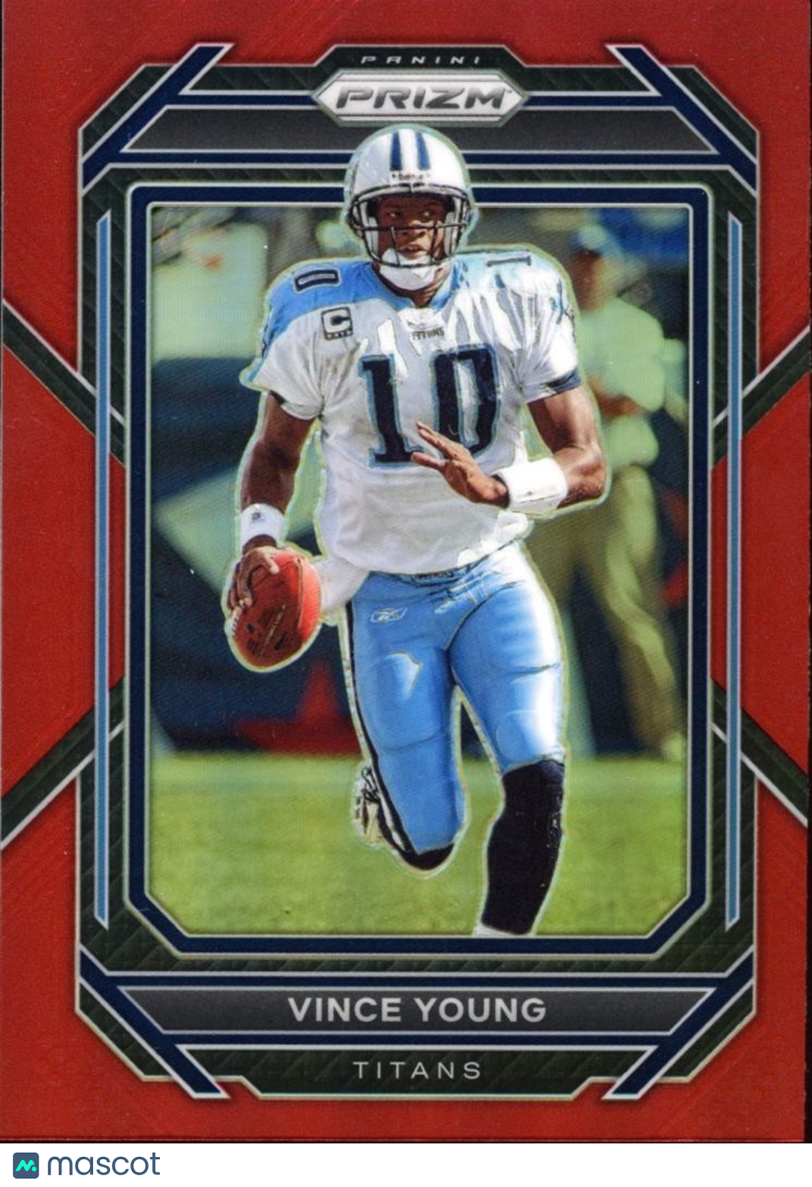 Vince Young 2022 Prizm Retail Red Prizm SSP Shortprint Titans Texas Longhorns