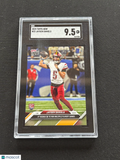 Jayden Daniels 2025 Topps Now Rookie RC Washington Commanders #23 SGC 9.5