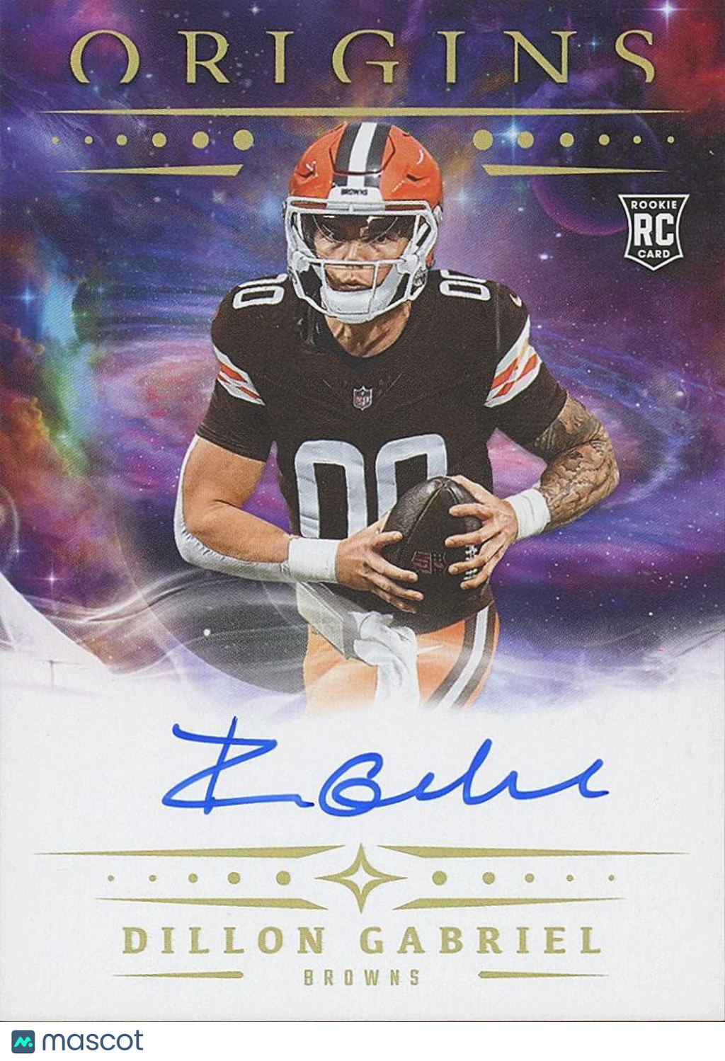Dillon Gabriel 2025 Origins On Card Auto Autograph Rookie RC Cleveland Browns