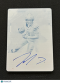 Jahan Dotson 2024 Impeccable Printing Plate Auto Autograph Commanders 1/1