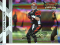 Carson Palmer 2010 Panini Threads Auto Autograph JERSEY NUMBER Bengals 9/10
