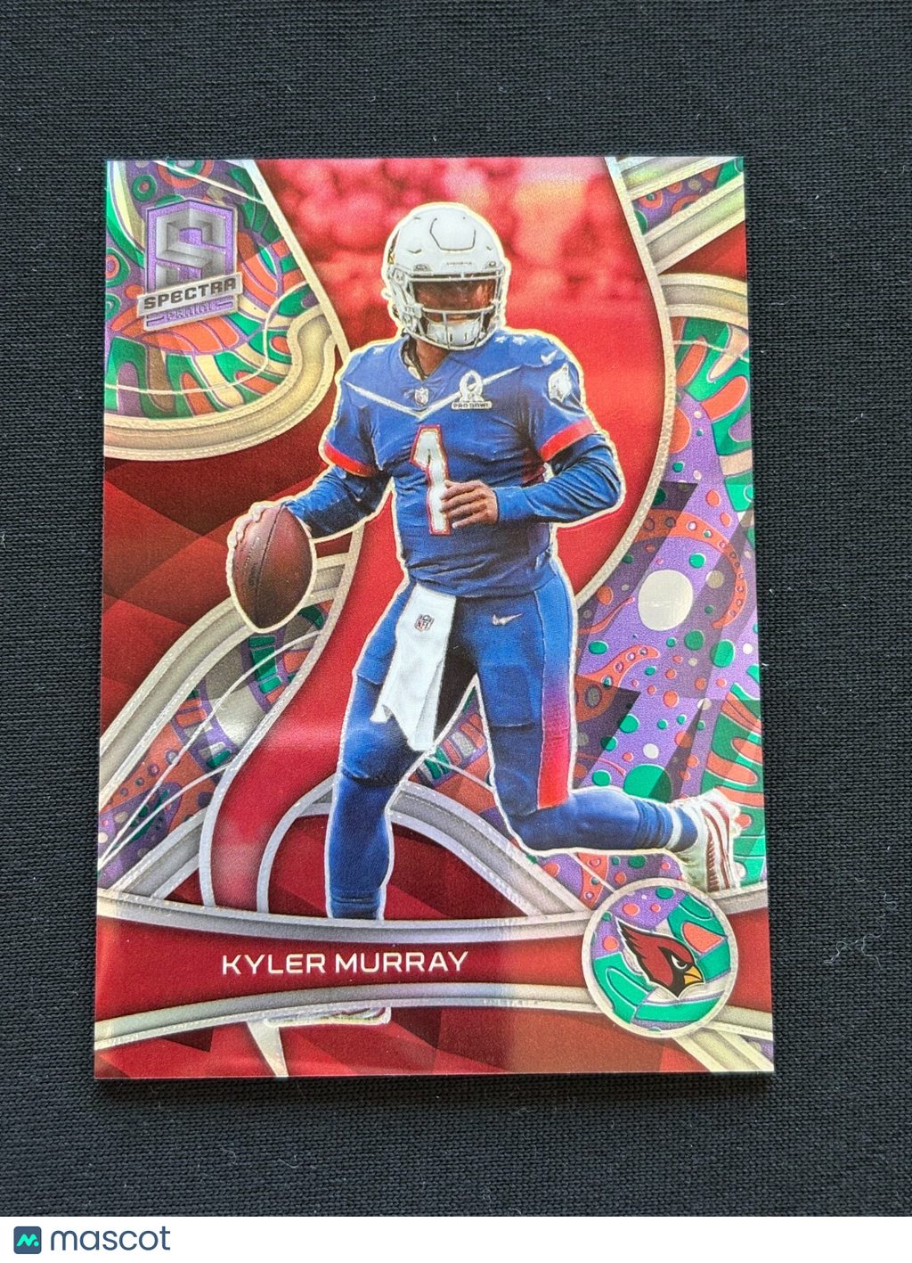Kyler Murray 2022 Spectra Psychedelic Prizm SSP Arizona Cardinals Sooners 2/5