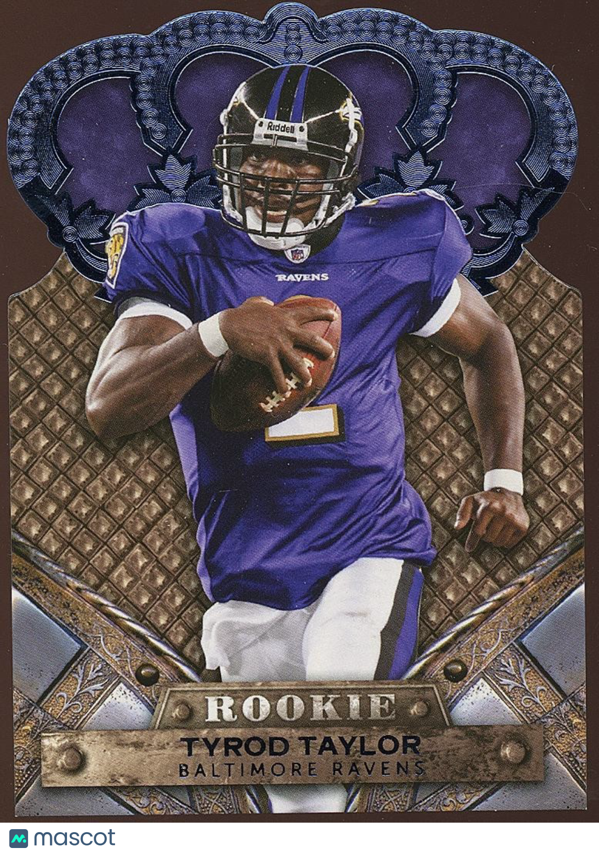 Tyrod Taylor 2011 Crown Royale Rookie RC Baltimore Ravens 20/100 #198