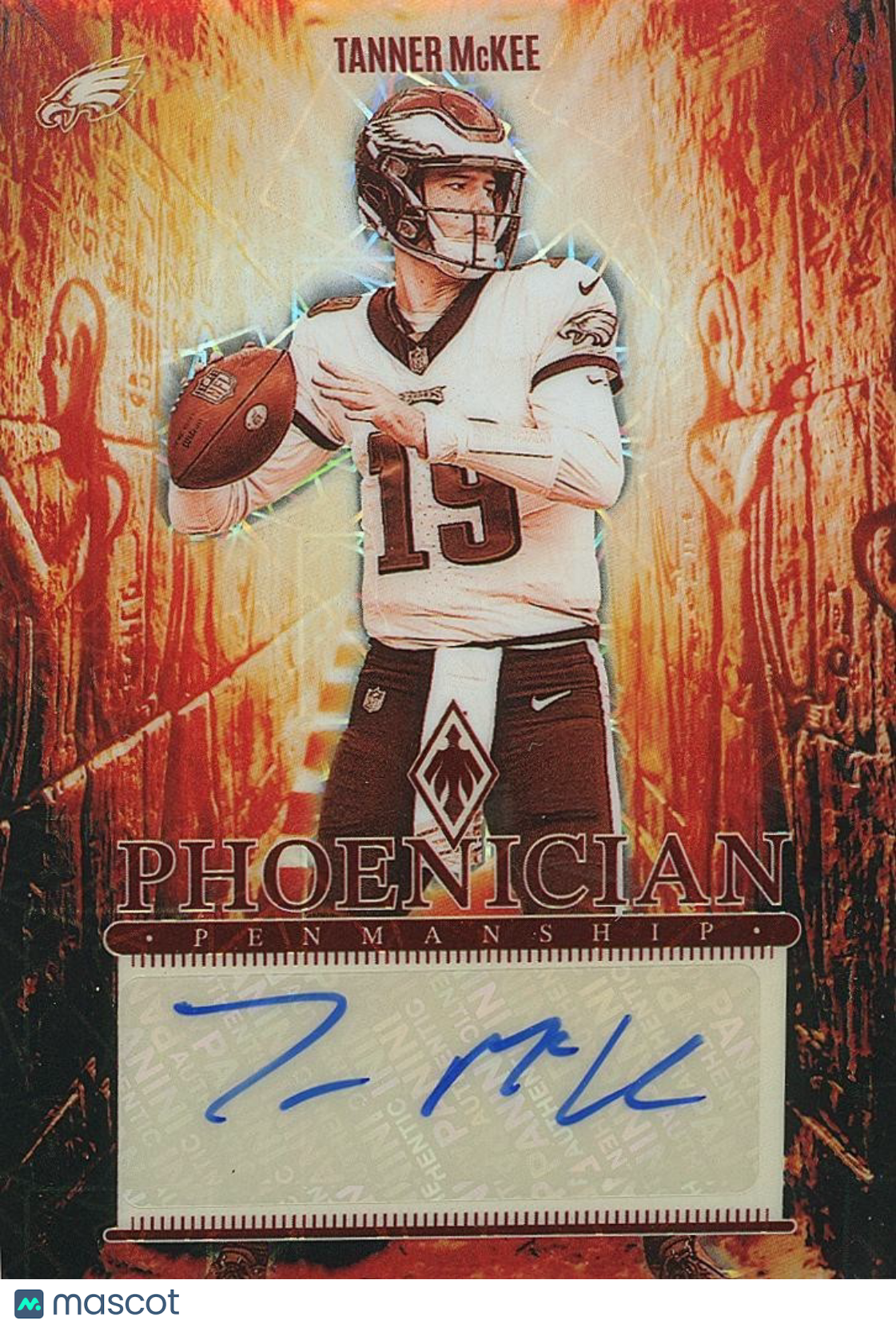 Tanner Mckee 2024 Phoenix Phoenician Auto Autograph Philadelphia Eagles