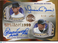 Mariano Rivera / Orlando Hernandez 2024 Leaf Dual Auto Autograph NY Yankees 9/10