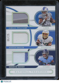 Derrick Henry / Ekeler Jamaal Williams 2022 National Treasures Triple Patch 6/25