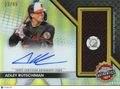 Adley Rutschman 2024 Topps Chrome Auto Autograph Patch Baltimore Orioles 23/99