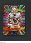 Trey Lance 2022 Select Phenomenon Tie-Dye Prizm San Francisco 49ers 6/25