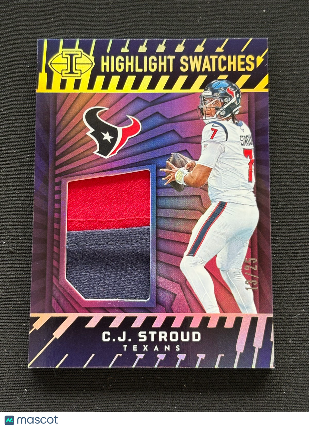 CJ Stroud 2024 Illusions 2 Color Jersey Patch Houston Texans 13/25