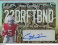 Garrett Wilson 2022 Leaf Metal Snakeskin Auto Autograph RC Ohio State Jets 3/5