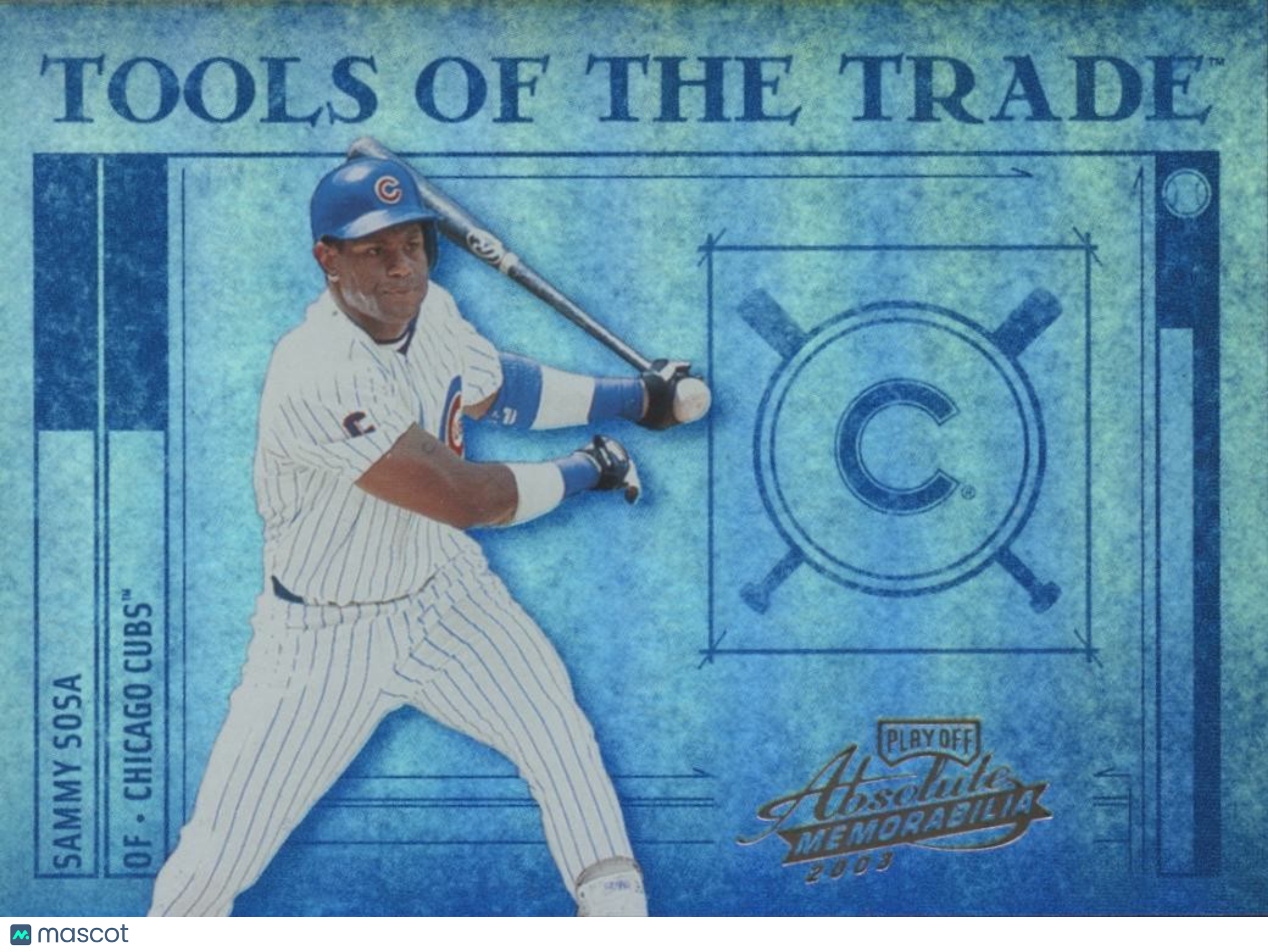 Sammy Sosa 2003 Absolute Tools Of The Trade Holo Chicago Cubs 98/100