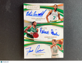 Robert Parish / Dave Cowens / Archibald Immaculate Auto Autograph Celtics 6/25