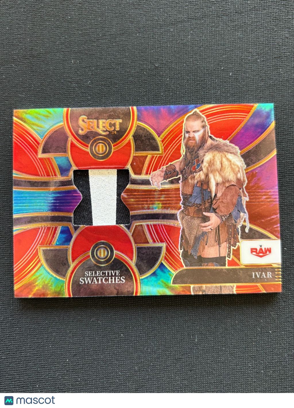 Ivar 2024 Select Tie-Dye 2 Color Prizm Patch WWE Wrestling 18/25