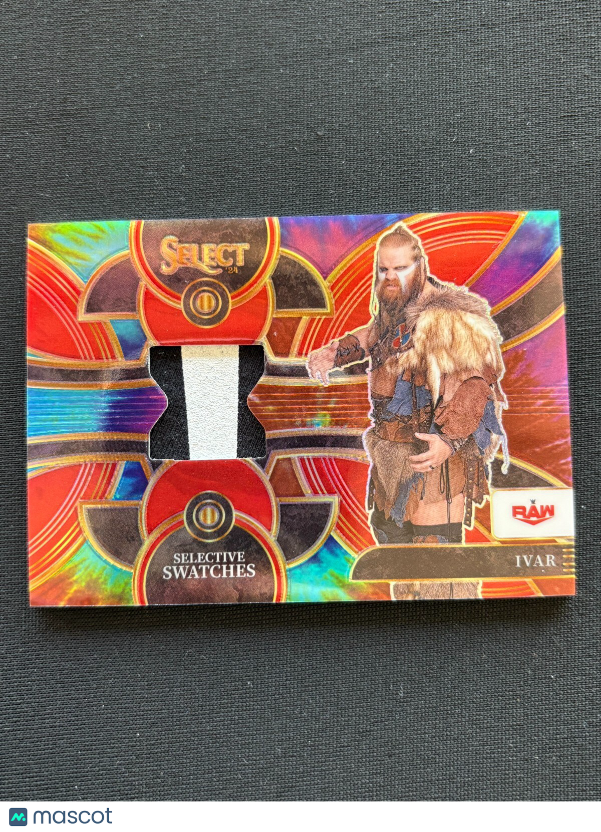 Ivar 2024 Select Tie-Dye 2 Color Prizm Patch WWE Wrestling 18/25