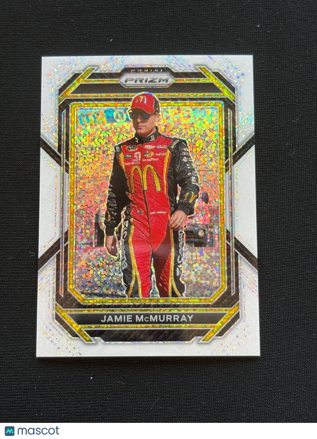 Jamie Mcmurray 2023 Prizm White Sparkle Shortprint SSP NASCAR #54