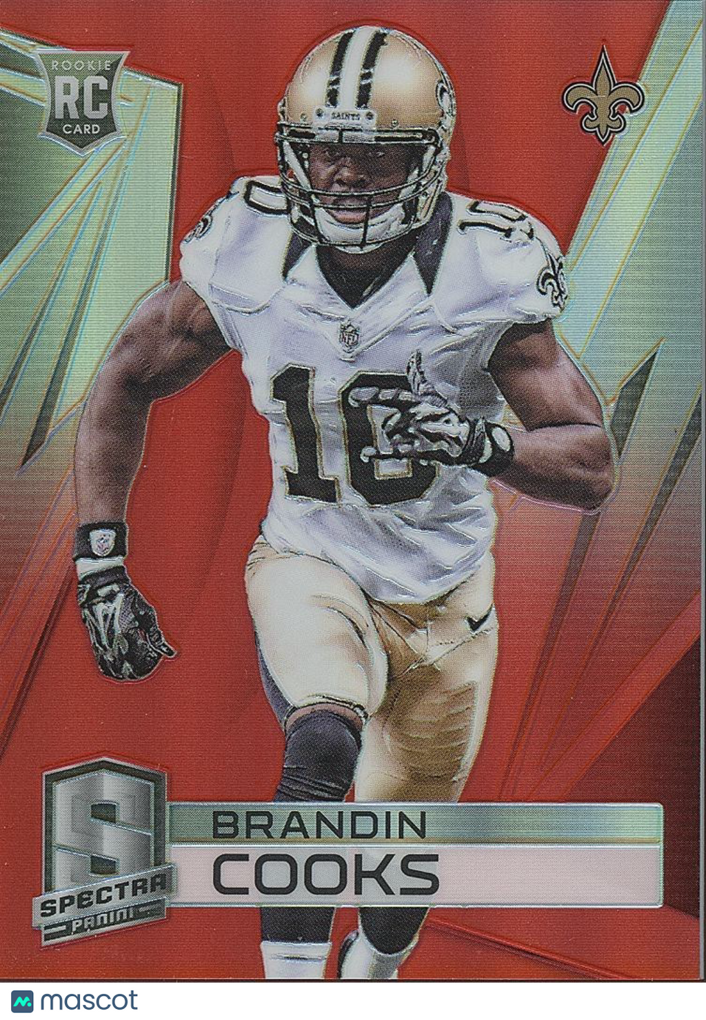 Brandin Cooks 2014 Spectra Red Prizm SSP Rookie RC New Orleans Saints 3/10