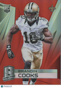 Brandin Cooks 2014 Spectra Red Prizm SSP Rookie RC New Orleans Saints 3/10